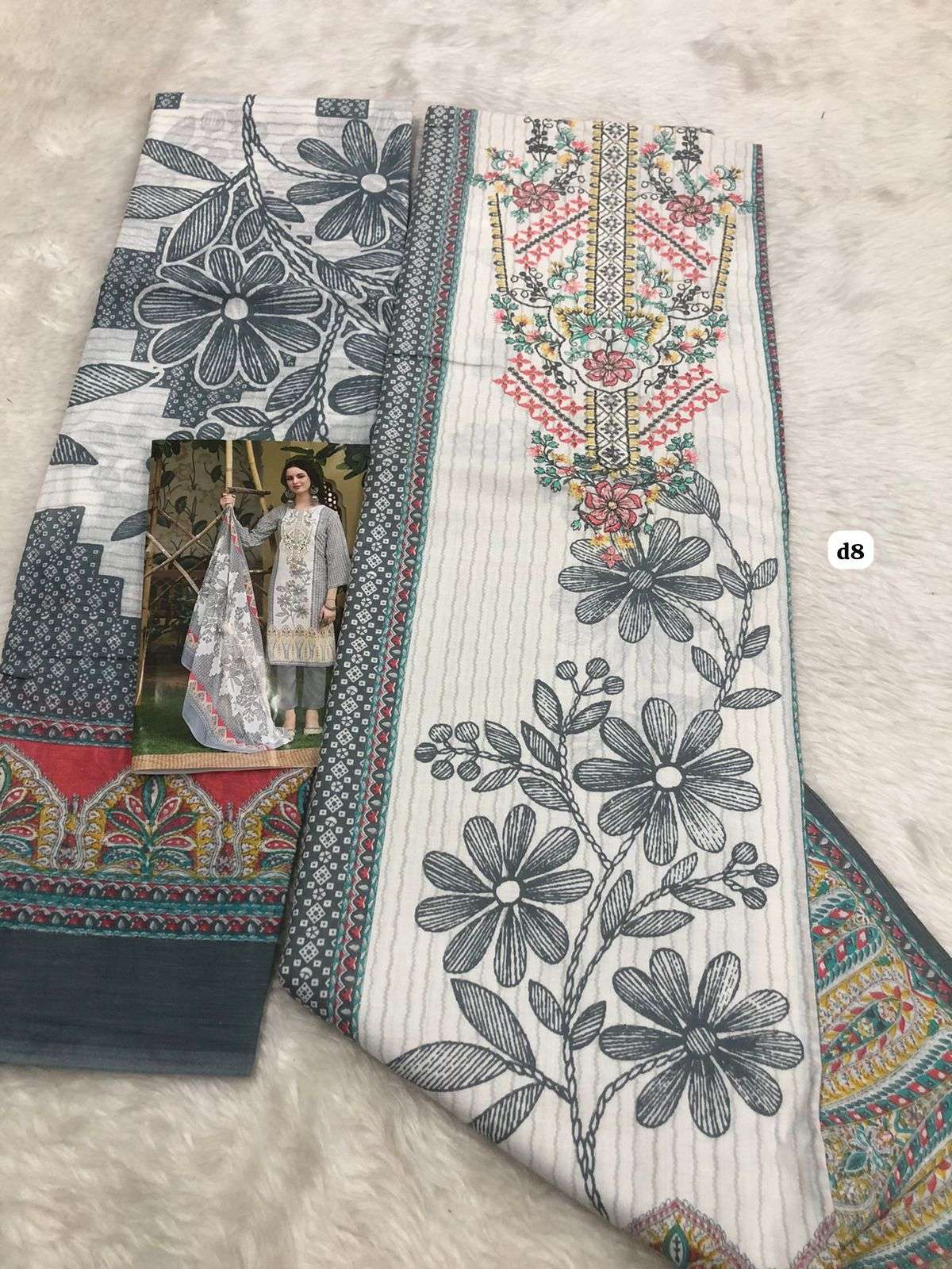 Falah Premium Cotton Collection code 30431 Falah Designer Suits